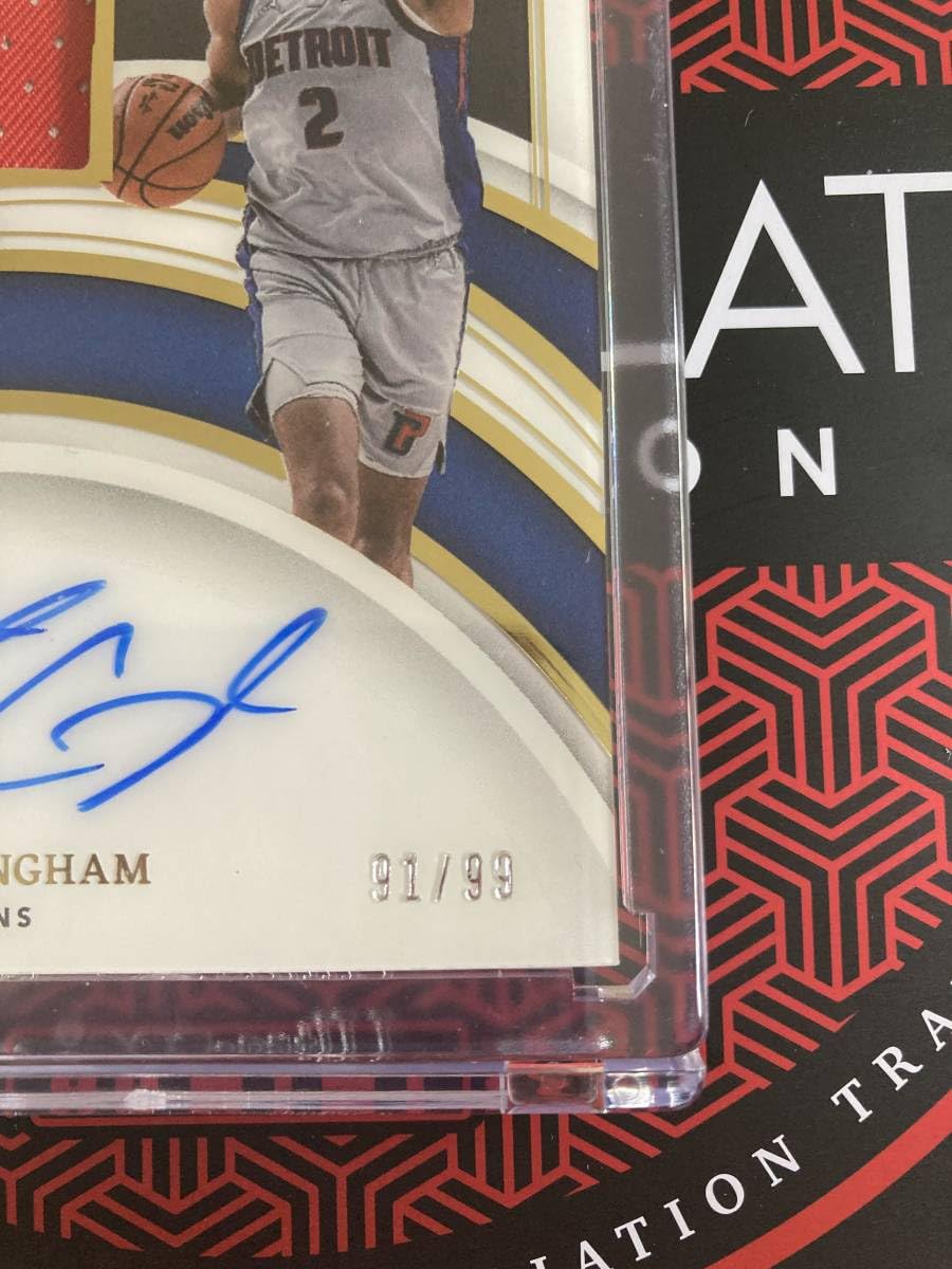 その他 cade cunningham RC patch auto 2021 National Treasures Cade Cunningham Rookie Patch Auto